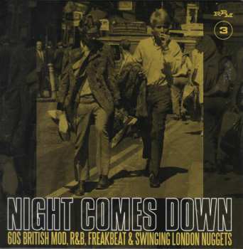 3CD/Coffret Various: Night Comes Down: 60s British Mod, R&B, Freakbeat & Swinging London Nuggets