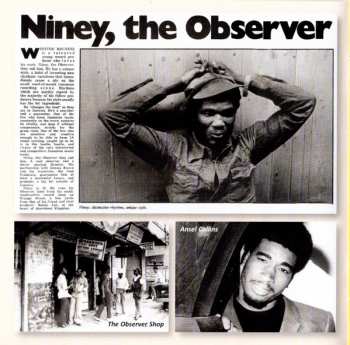2CD Various: Niney The Observer Presents Dreadlocks Coming To Dinner