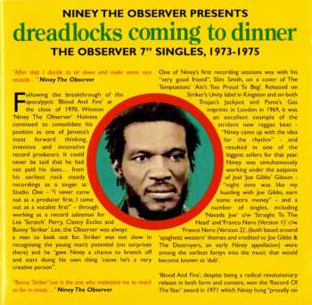 2CD Various: Niney The Observer Presents Dreadlocks Coming To Dinner