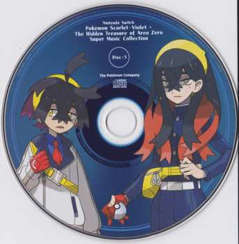 6CD Various: Nintendo Switch ポケットモンスター スカーレット・バイオレット＋ゼロの秘宝 スーパーミュージック・コレクション = Nintendo Switch Pokémon Scarlet・Violet + The Hidden Treasure Of Area Zero Super Music Collection