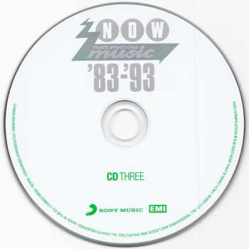 3CD Various: Now That's What I Call Music '83-'93: 40 Years Volume 1 1983-1993
