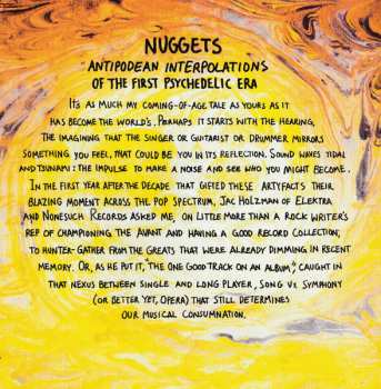 CD Various: Nuggets: Antipodean Interpolations Of The First Psychedelic Era