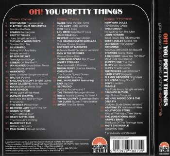 3CD/Coffret Various: Oh! You Pretty Things (Glam Queens And Street Urchins 1970-76)