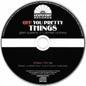 3CD/Coffret Various: Oh! You Pretty Things (Glam Queens And Street Urchins 1970-76)