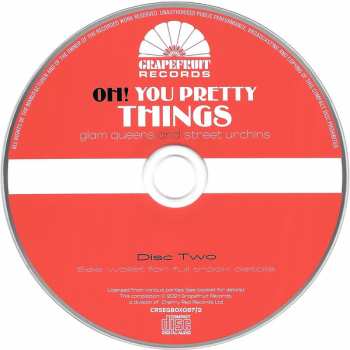 3CD/Coffret Various: Oh! You Pretty Things (Glam Queens And Street Urchins 1970-76)