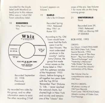 CD Various: Old Town Doo Wop Volume 3