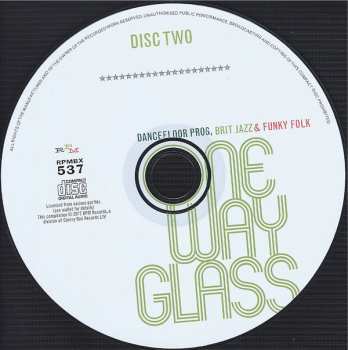 3CD/Coffret Various: One Way Glass (Dancefloor Prog, Brit Jazz & Funky Folk 1968-1975)
