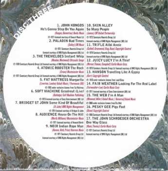 3CD/Coffret Various: One Way Glass (Dancefloor Prog, Brit Jazz & Funky Folk 1968-1975)