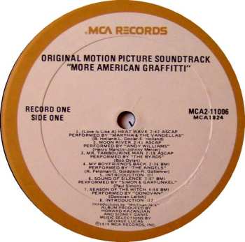 2LP Various: Original Motion Picture Soundtrack - More American Graffiti CLR