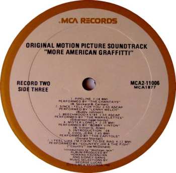 2LP Various: Original Motion Picture Soundtrack - More American Graffiti CLR
