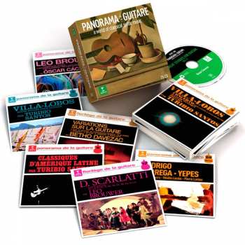 25CD/Coffret Various: Panorama De La Guitare (A World Of Classical Guitar Music)