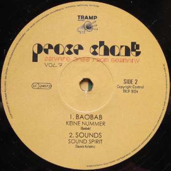 2LP Various: Peace Chant Vol. 7 (Private Jazz From Germany 1970-1987)