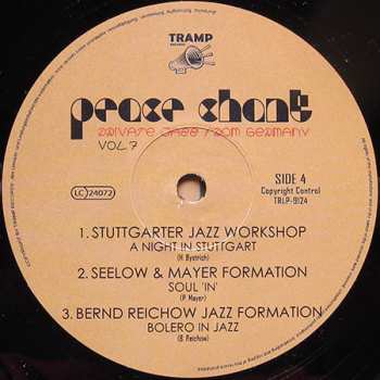 2LP Various: Peace Chant Vol. 7 (Private Jazz From Germany 1970-1987)