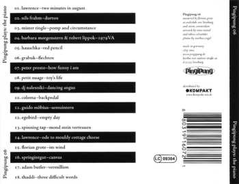 CD Various: Pingipung Plays: The Piano