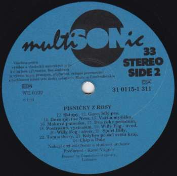 LP Various: Písničky Z Rosy