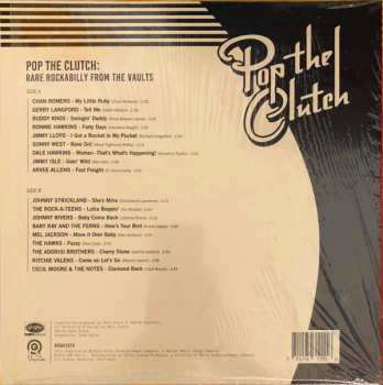 LP Various: Pop The Clutch: Rare Rockabilly From The Vaults CLR | LTD