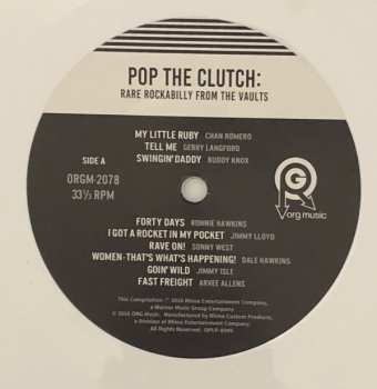 LP Various: Pop The Clutch: Rare Rockabilly From The Vaults CLR | LTD