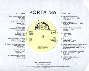 LP Various: Porta '86