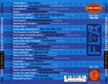 CD Various: Psychedelic States: Florida In The 60s Vol. 2