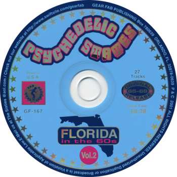 CD Various: Psychedelic States: Florida In The 60s Vol. 2