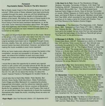 CD Various: Psychedelic States: Florida In The 60s Vol. 4