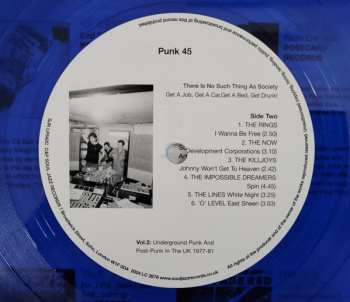 2LP Various: Punk 45: There Is No Such Thing As Society - Get A Job, Get A Car, Get A Bed, Get Drunk! - Vol. 2: Underground Punk And Post-Punk In The UK 1977-81 CLR
