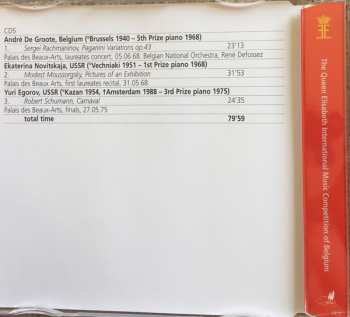 12CD/Coffret Various: Queen Elisabeth Competition 1951-2001