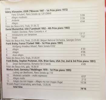 12CD/Coffret Various: Queen Elisabeth Competition 1951-2001