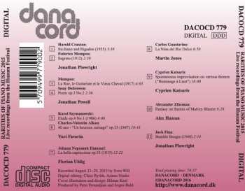 CD Various: Rarities Of Piano Music At 'Schloss Vor Husum' From The 2015 Festival