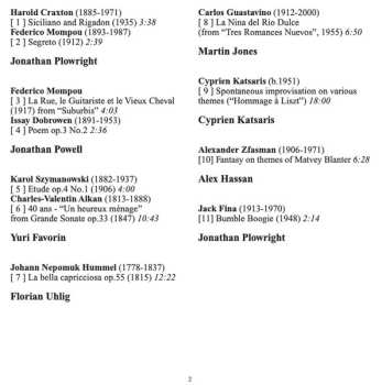 CD Various: Rarities Of Piano Music At 'Schloss Vor Husum' From The 2015 Festival