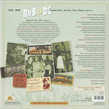 16CD/Coffret Various: R&B In DC 1940-1960: Rhythm & Blues, Doo Wop, Rockin' Rhythm And More LTD | NUM