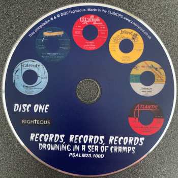 2CD Various: Records, Records, Records Drowning In A Sea Of Cramps