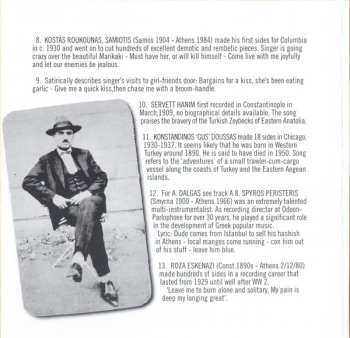 4CD Various: Rembetika 2 (More Of The Secret History Of Greece's Undeground Music)