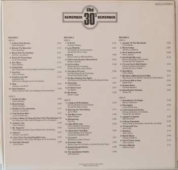 3LP/Coffret Various: Remember The 30's