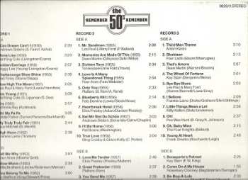 3LP/Coffret Various: Remember The 50's