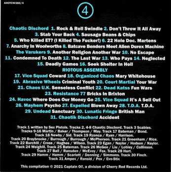 4CD Various: Riot City – Complete Singles Collection – The Sound Of UK 82