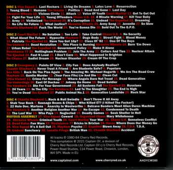 4CD Various: Riot City – Complete Singles Collection – The Sound Of UK 82