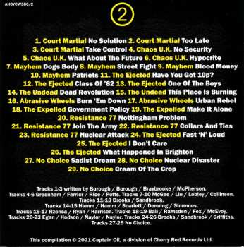 4CD Various: Riot City – Complete Singles Collection – The Sound Of UK 82