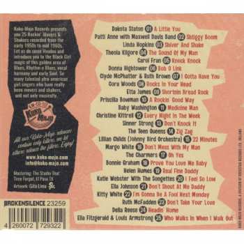 CD Various: Rock And Roll Vixens #2 (25 Black Woman  Singer, Movers & Shakers)