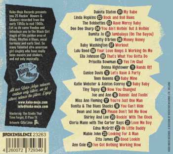 CD Various: Rock And Roll Vixens #4 (25 Black Woman Singer, Movers & Shakers)