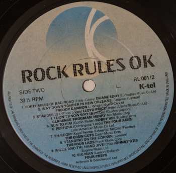3LP Various: Rock Rules OK (3xLP)