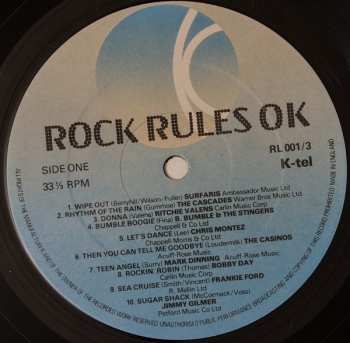 3LP Various: Rock Rules OK (3xLP)