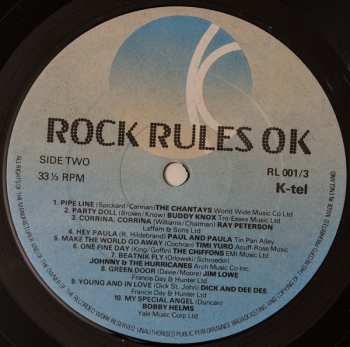 3LP Various: Rock Rules OK (3xLP)