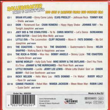 10CD/Coffret Various: Rollercoaster Twist & Rock 'N' Roll