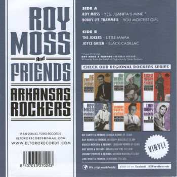 SP Various: Roy Moss And Friends - Arkansas Rockers LTD