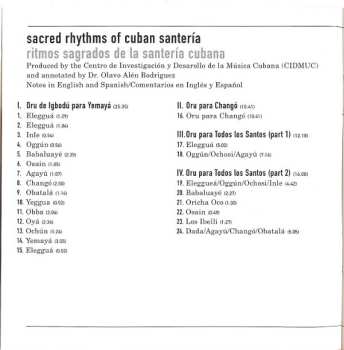 CD Various: Sacred Rhythms Of Cuban Santería