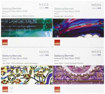 Coffret/4SACD Various: Salzburg Biennale - Festival For New Music 2009 DIGI