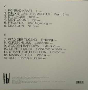 LP Various: Sammlung - Elektronische Kassettenmusik, Düsseldorf 1982 - 1989