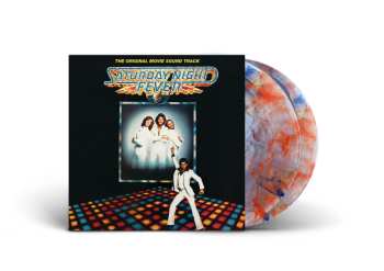 2LP Various: Saturday Night Fever (limited Edition) (red, Orange & Blue Marble Vinyl)