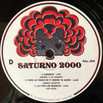 2LP Various: Saturno 2000 - La Rebajada De Los Sonideros 1962​-​1983